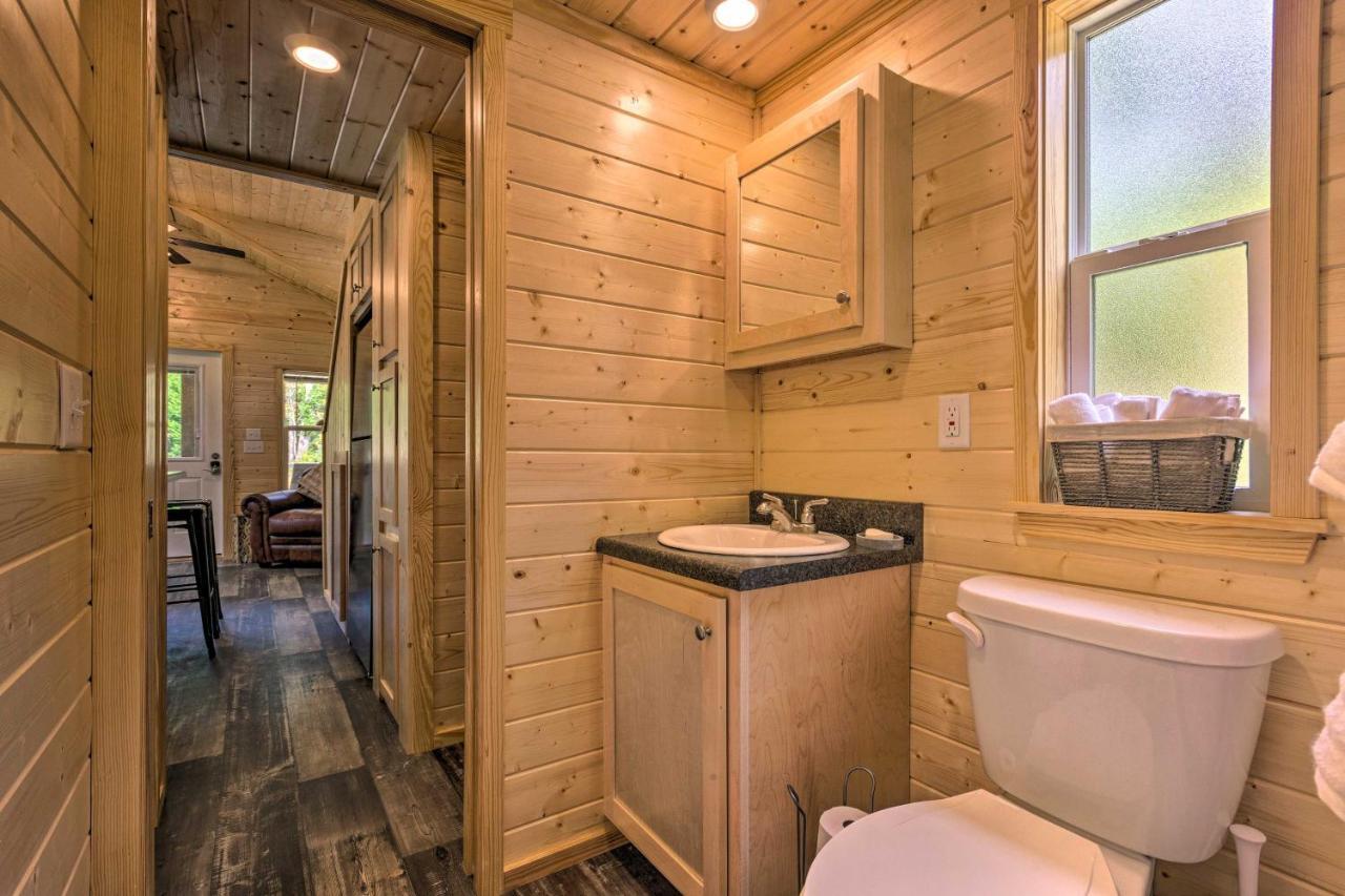 Quaint Mtn Cabin Tiny Living Near Big Adventure Brevard Kültér fotó